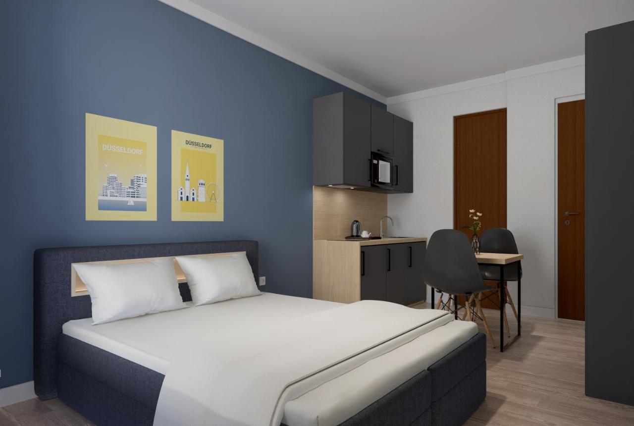 Antares Apartments Düsseldorf Dış mekan fotoğraf