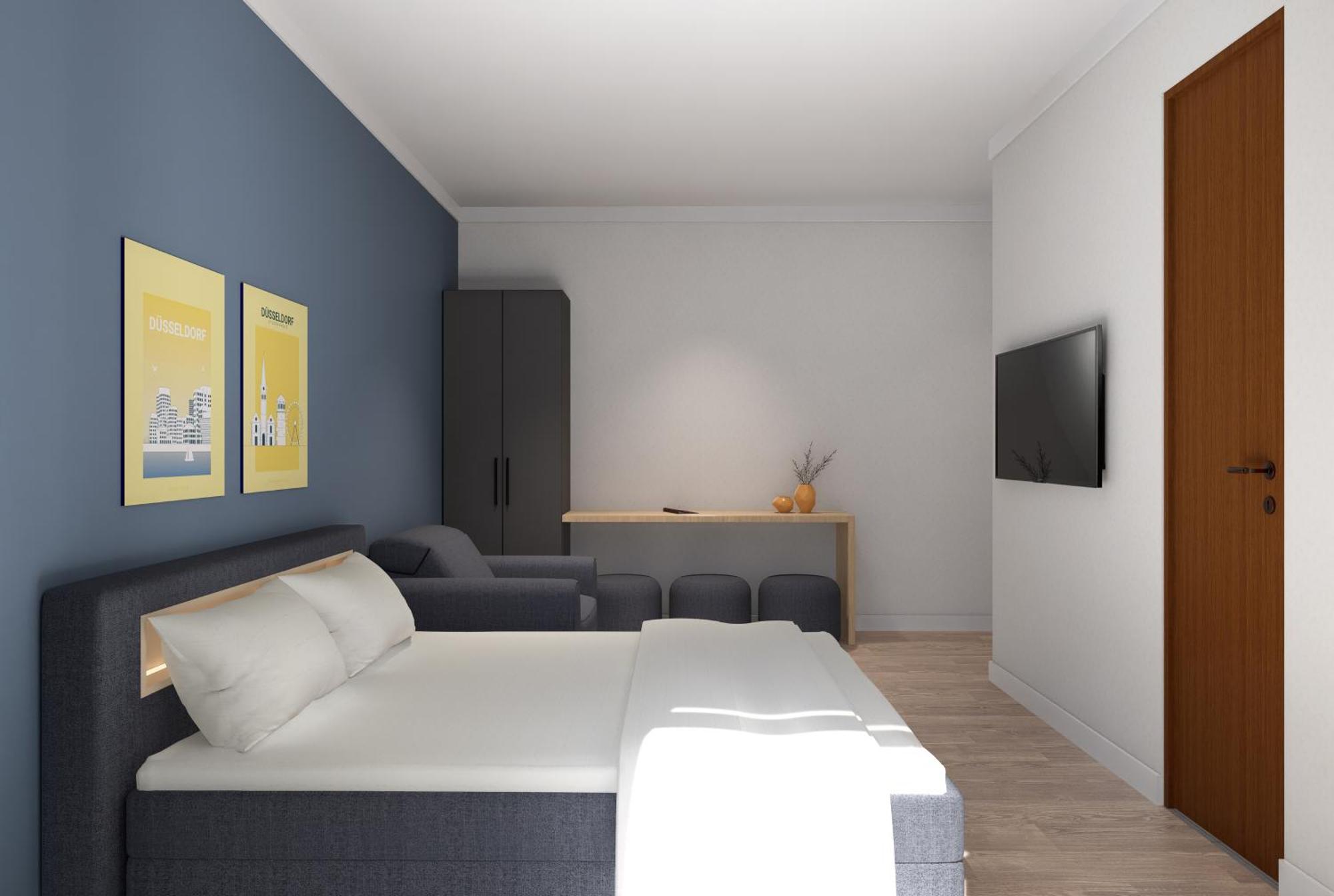 Antares Apartments Düsseldorf Dış mekan fotoğraf