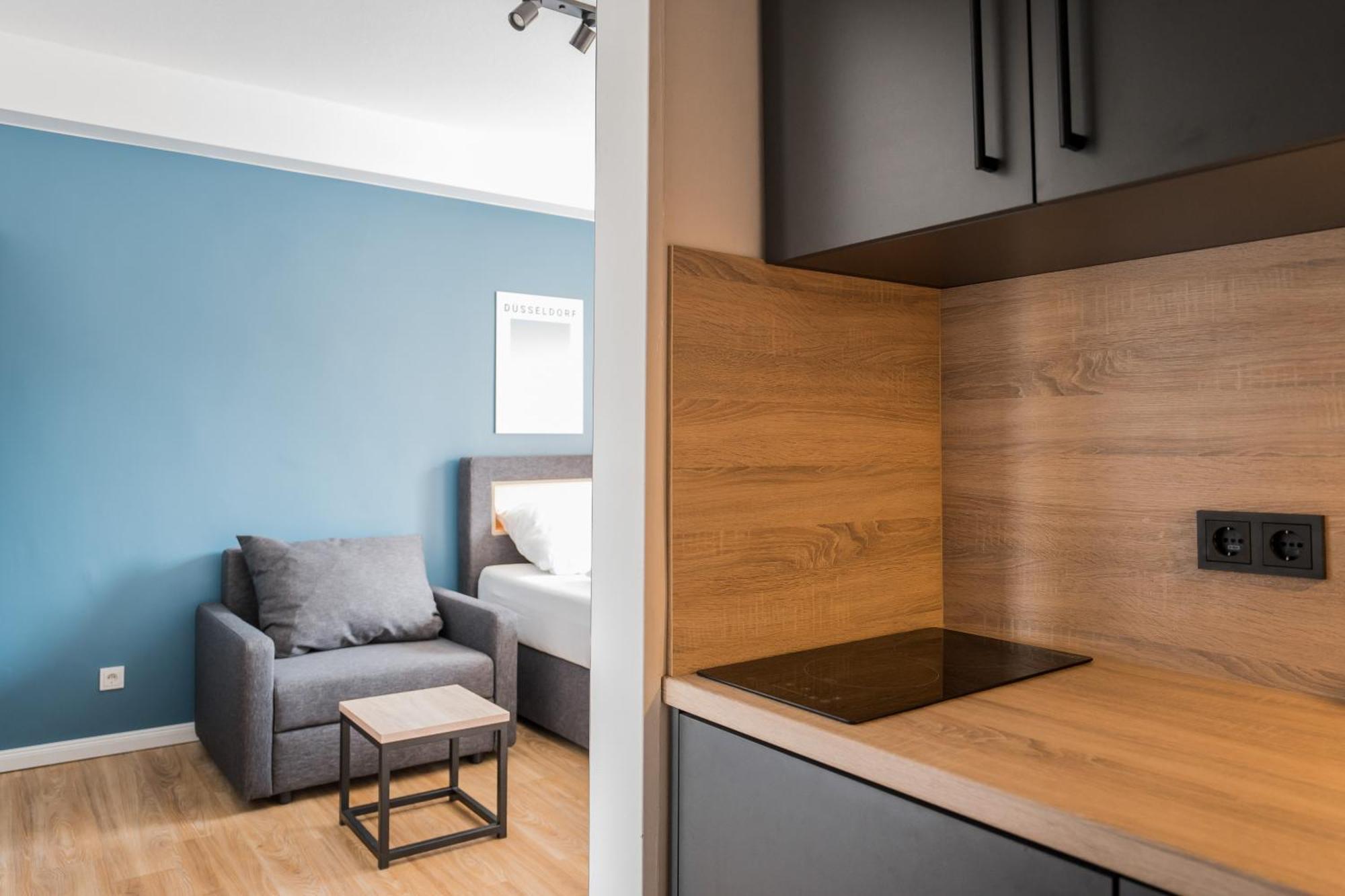 Antares Apartments Düsseldorf Dış mekan fotoğraf