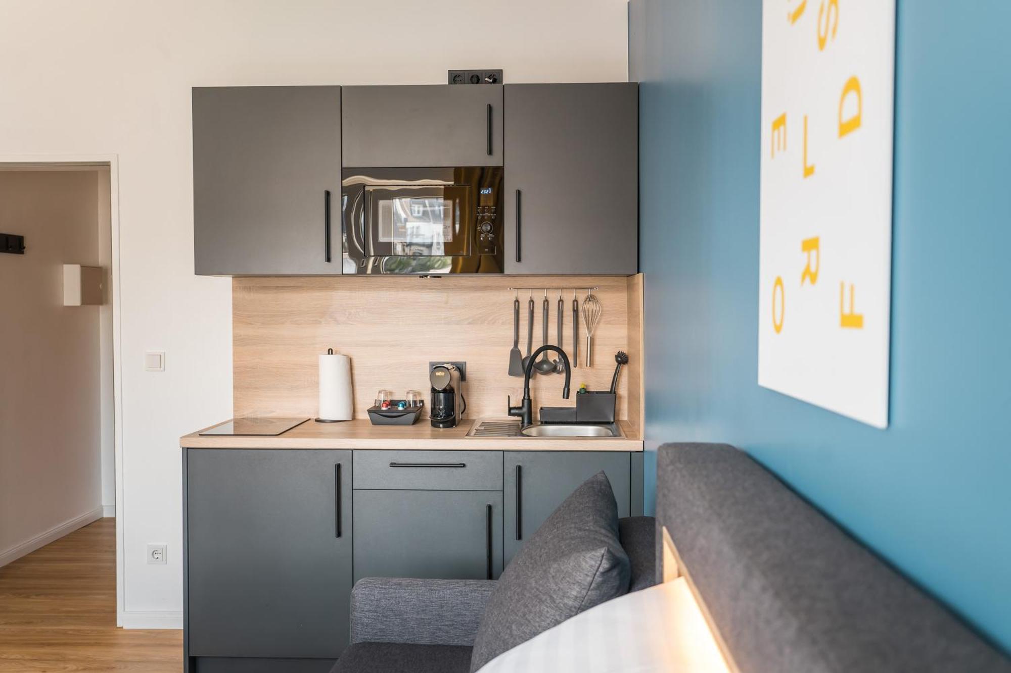 Antares Apartments Düsseldorf Dış mekan fotoğraf
