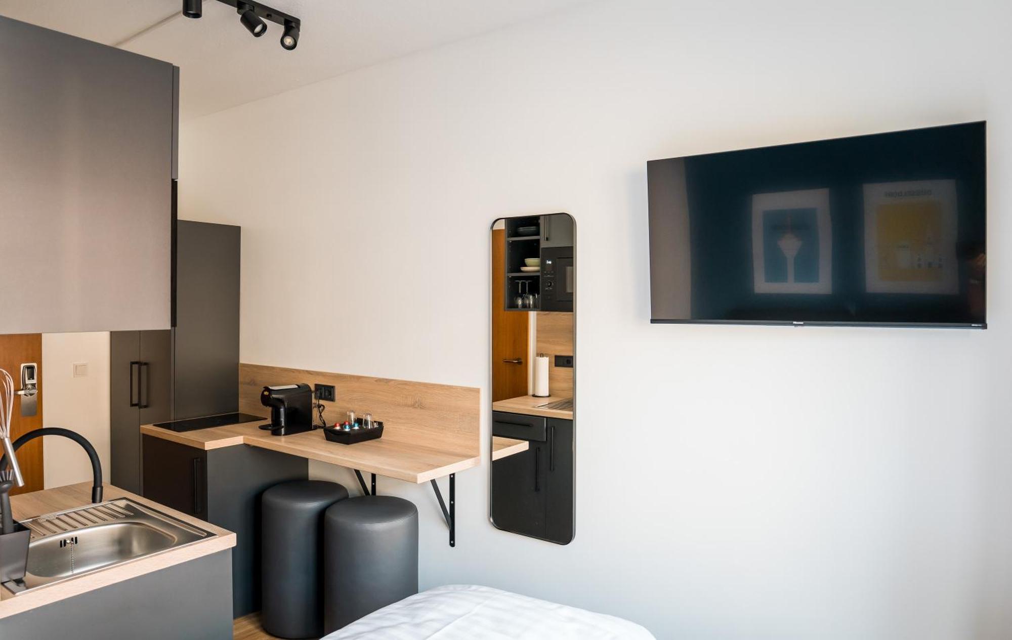 Antares Apartments Düsseldorf Dış mekan fotoğraf