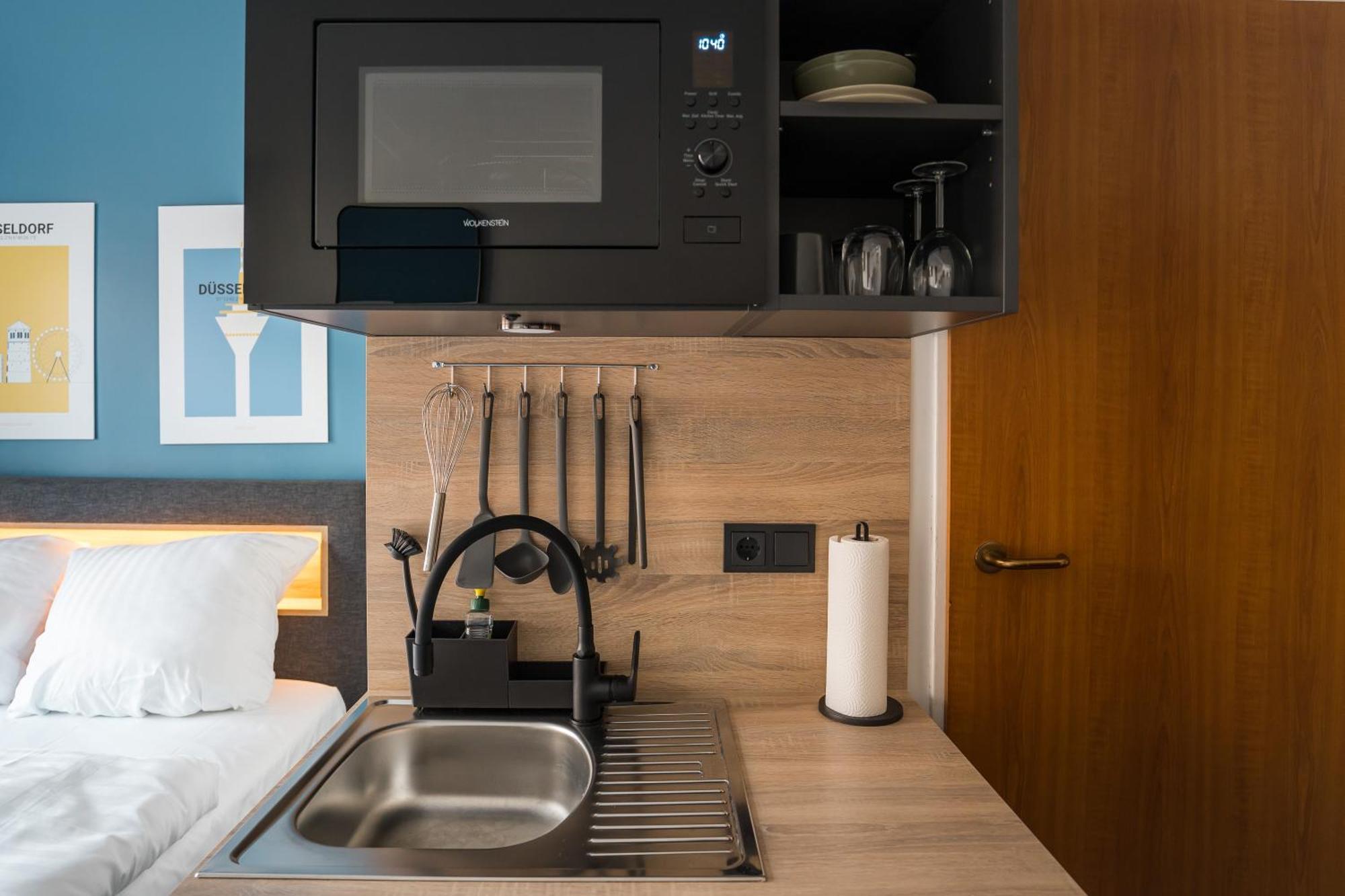 Antares Apartments Düsseldorf Dış mekan fotoğraf